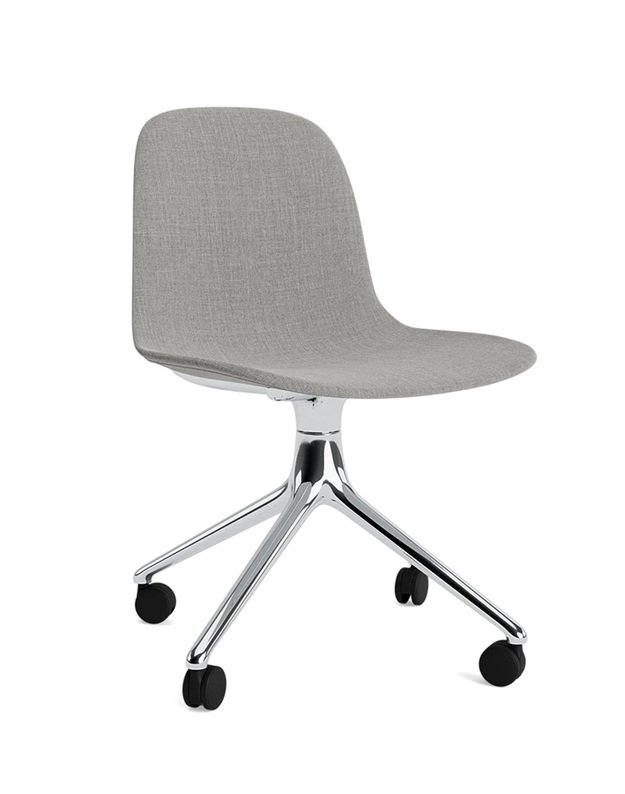 FORM CHAIR SWIVEL 4W UPHOLSTERY | +colours