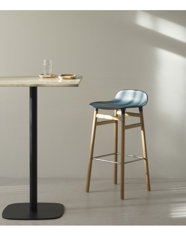 FORM BAR CHAIR LOW WOOD | +colours