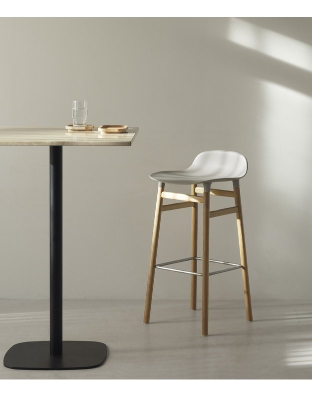 FORM BAR CHAIR LOW WOOD | +colours