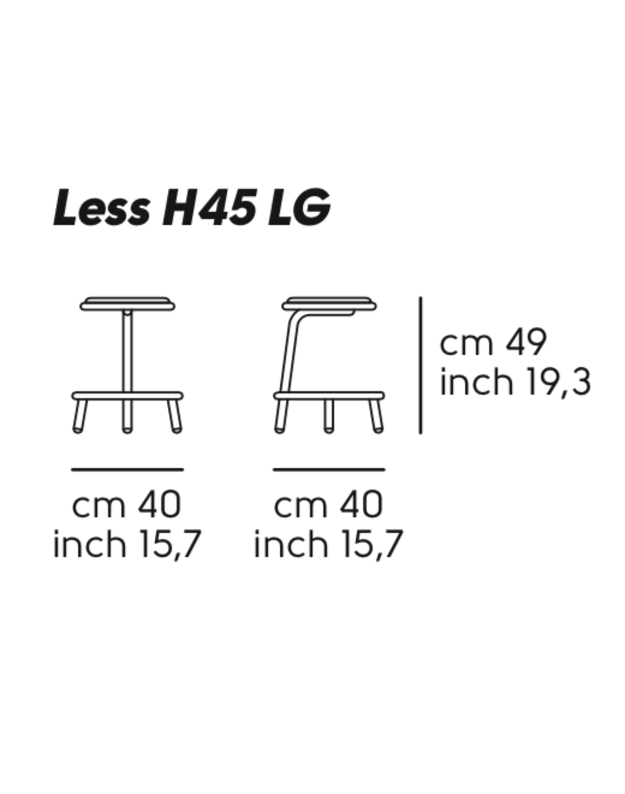 LESS STOOL | +colours 8