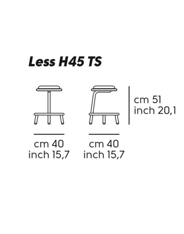 LESS STOOL | +colours 7