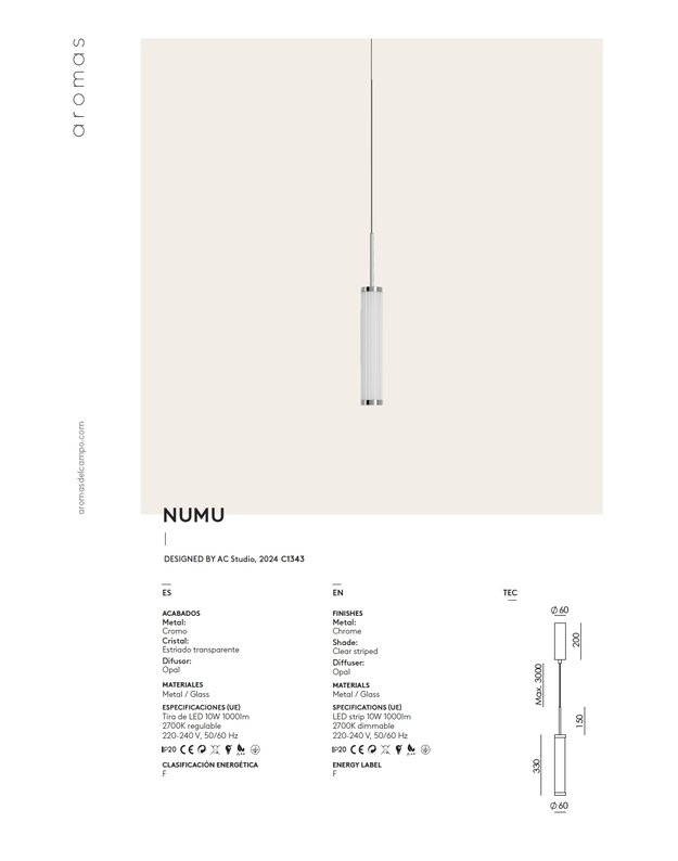 NUMU PENDANT LAMP  1