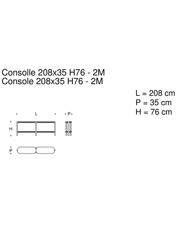 ANAM CONSOLE by Federico Peri | +sizes 9