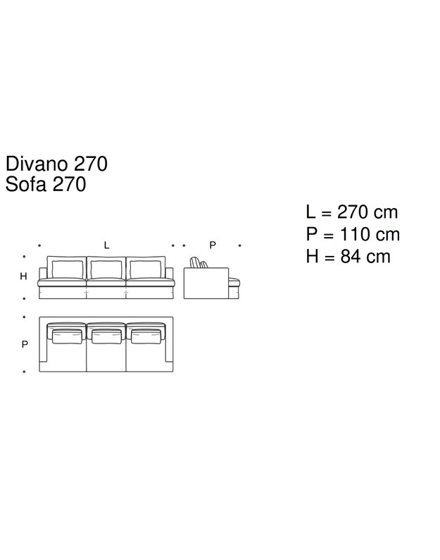 KARMA SOFA by Sergio Bicego | +sizes 5