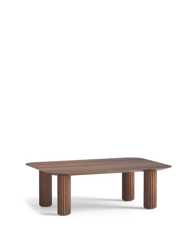 FILAR LOW COFFEE TABLE | Dark oak