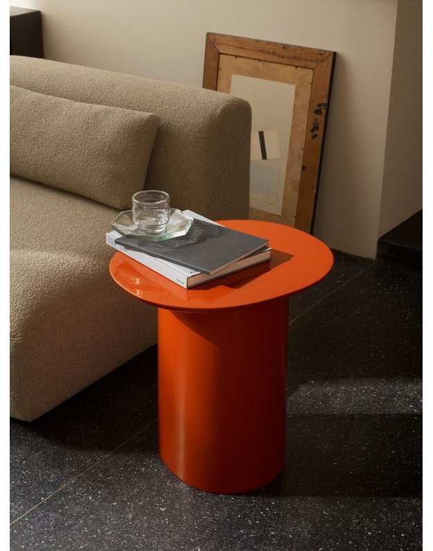 SIDE TABLE KIN HIGH | Burnt orange  1