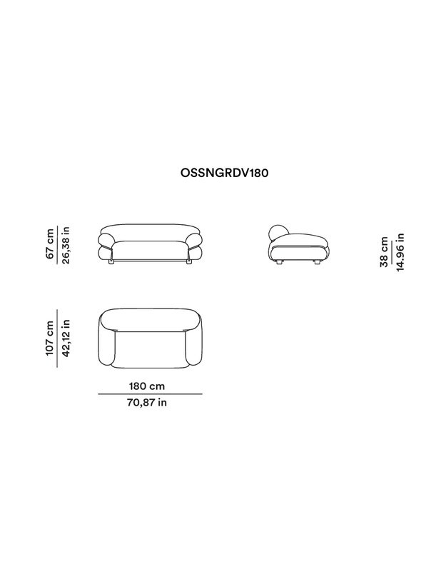 SOFA GRAND SESANN by Gianfranco Frattini