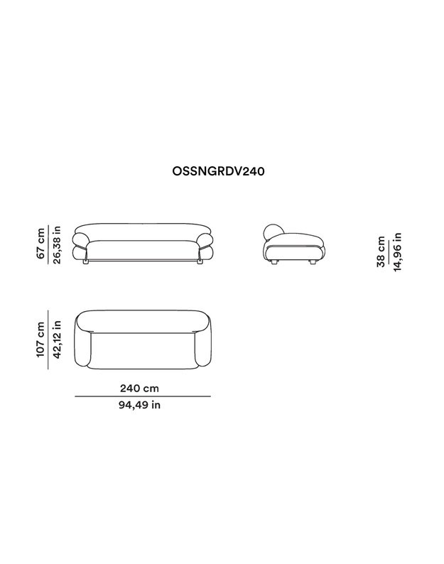 SOFA GRAND SESANN by Gianfranco Frattini