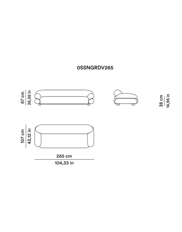 SOFA GRAND SESANN by Gianfranco Frattini