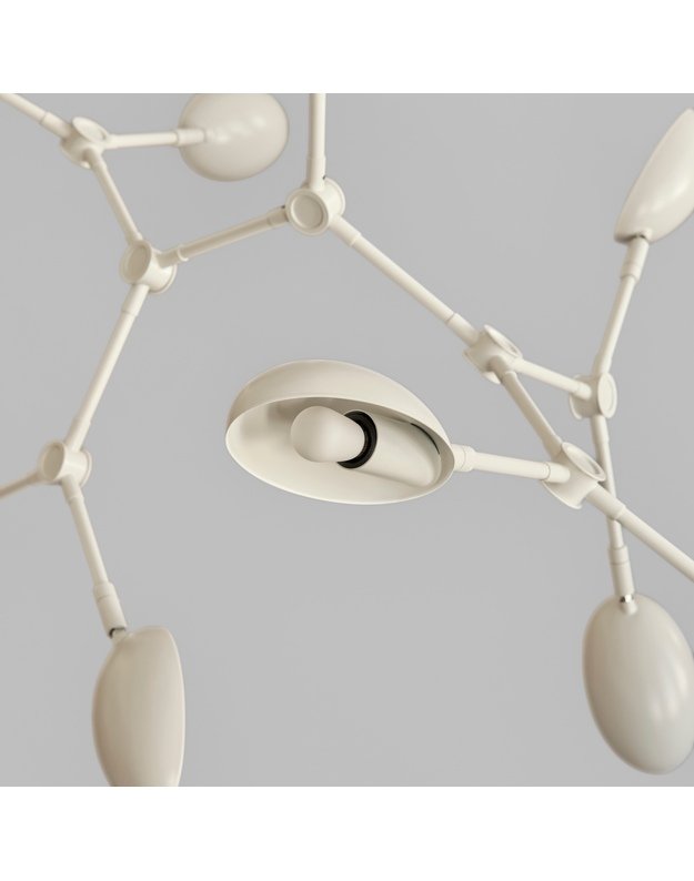 DROP CHANDELIER WHITE MINI 2