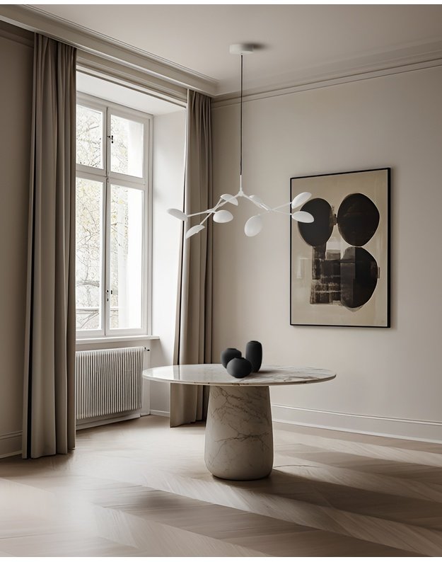 DROP CHANDELIER WHITE MINI 1