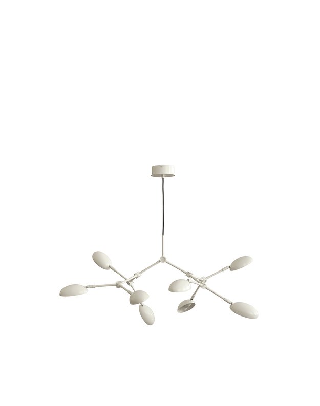 DROP CHANDELIER WHITE MINI