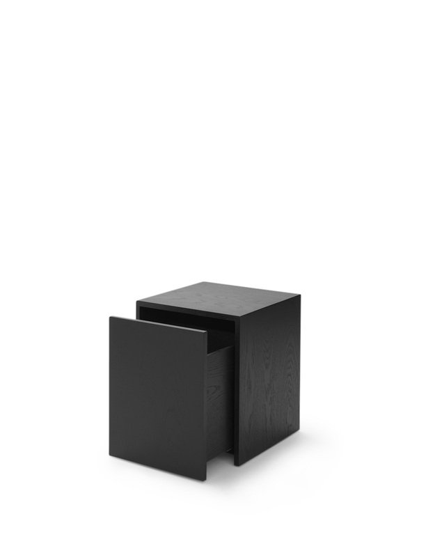 SIDE TABLE MASS with drawer | Black oak 5