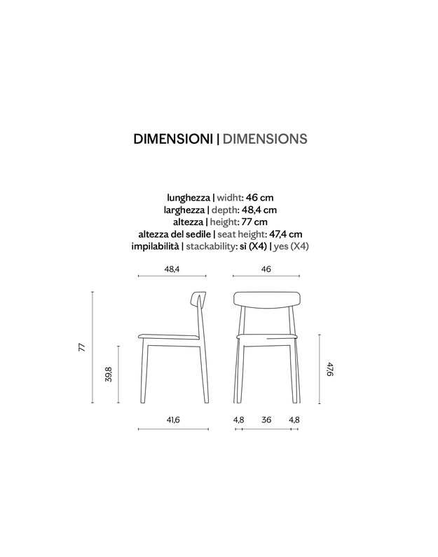 CLARETTA CHAIR | +colours 10