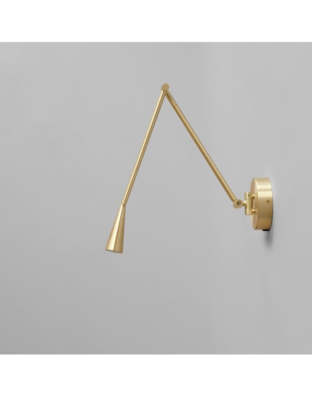 SIENINIS ŠVIESTUVAS SNAKE | Brass 3