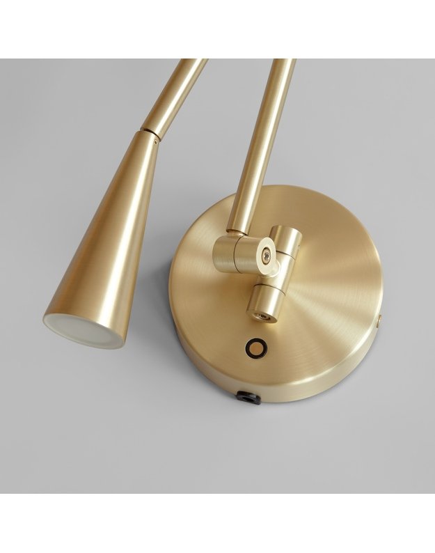 SIENINIS ŠVIESTUVAS SNAKE | Brass 7