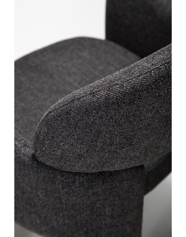 AOLE kėdė | Raven black boucle 5