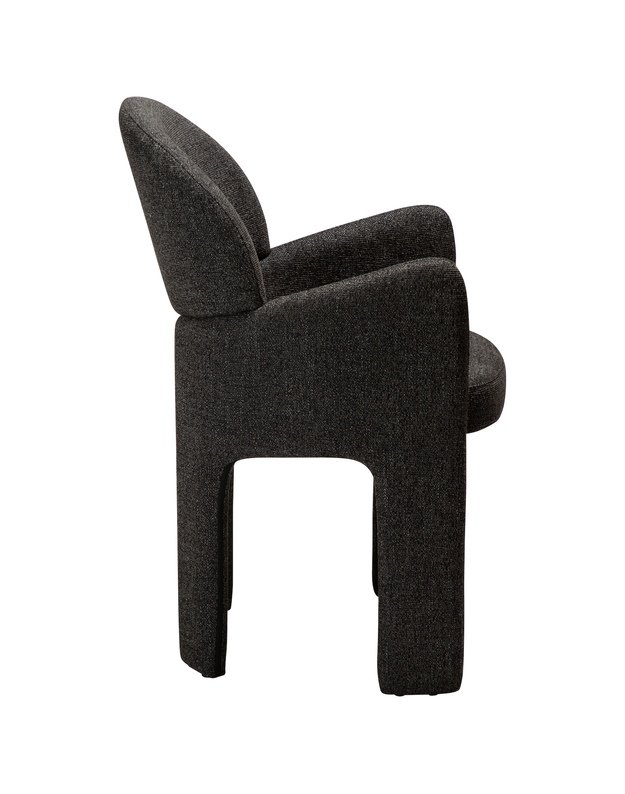 AOLE kėdė | Raven black boucle 2