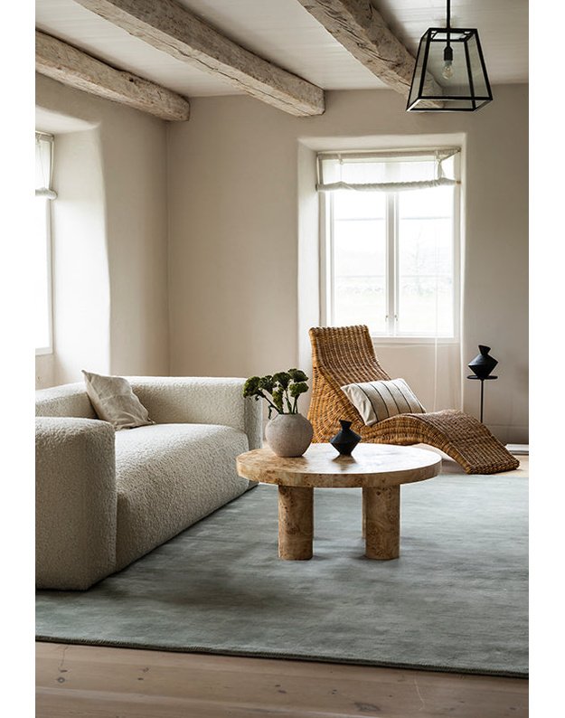 SOLID WOOL SAGE kilimas