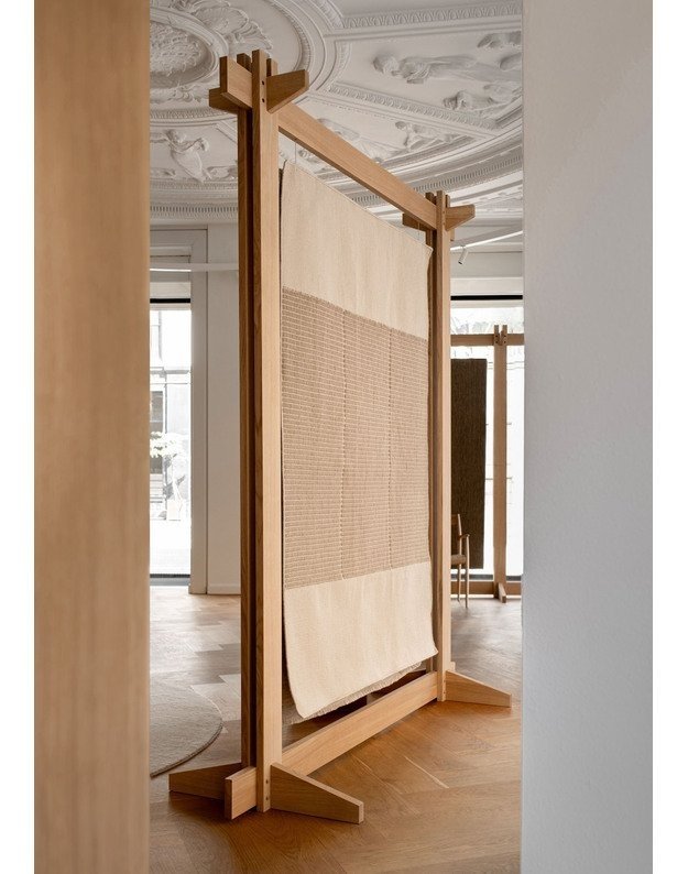 POETIC GRID rug | Beige