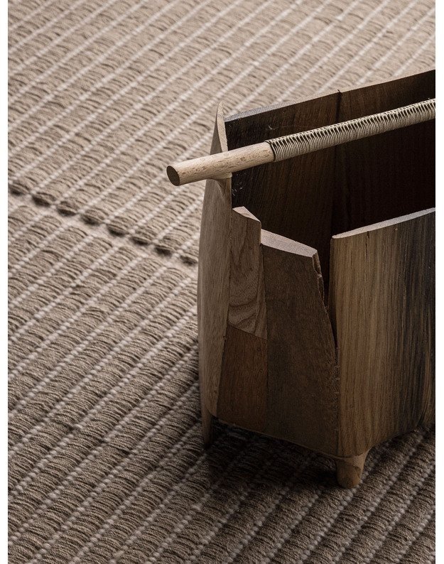POETIC GRID rug | Beige