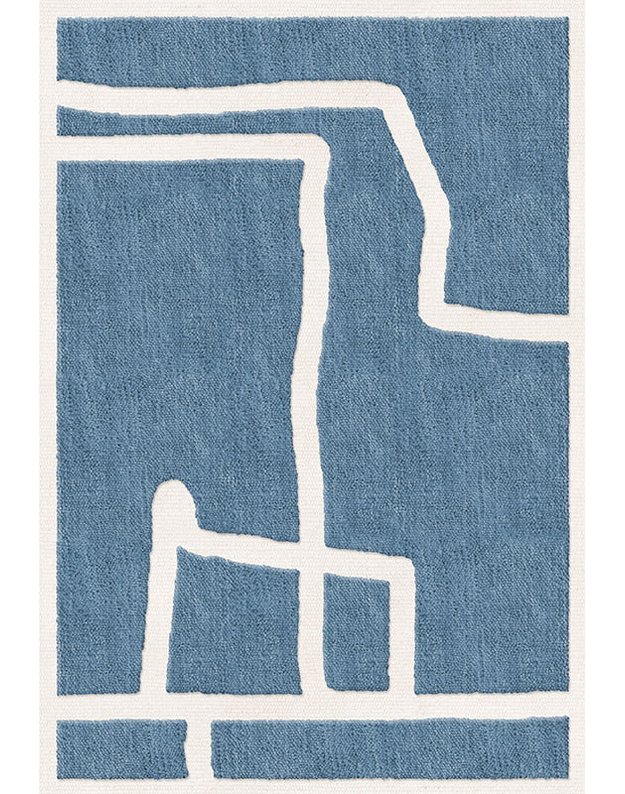 GOTLAND KLINT CORNFLOWER BLUE kilimas