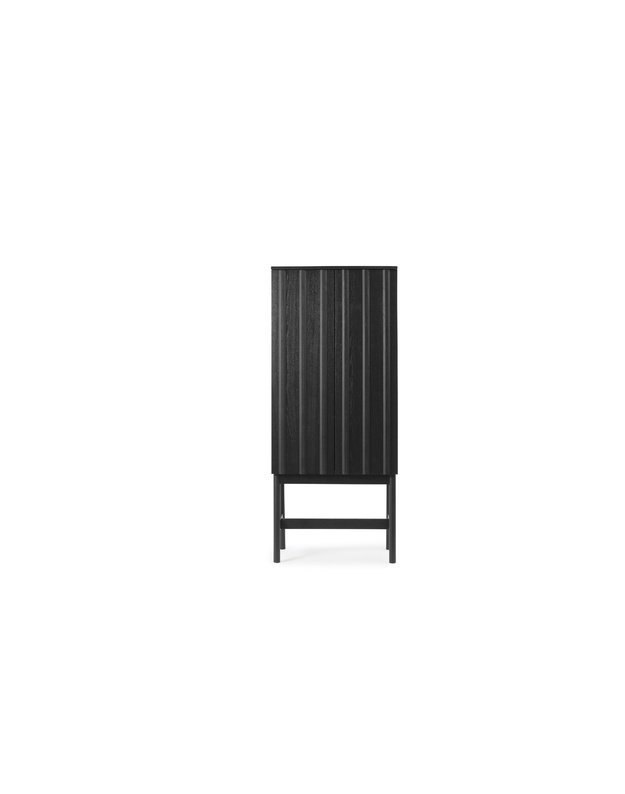 RIB CABINET HIGH | Soft Black