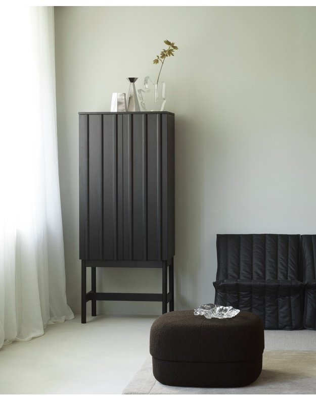 RIB CABINET HIGH | Soft Black