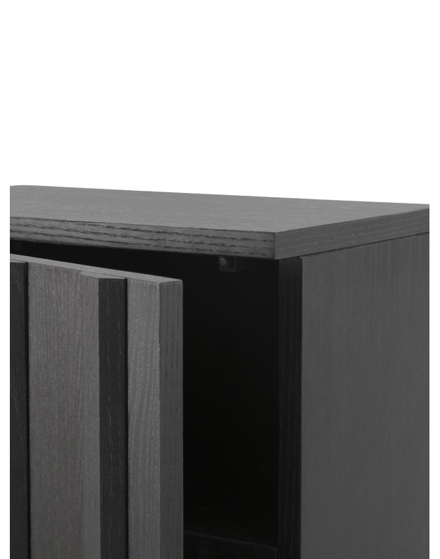 RIB CABINET HIGH | Soft Black