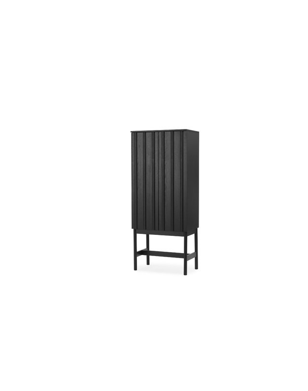 RIB CABINET HIGH | Soft Black