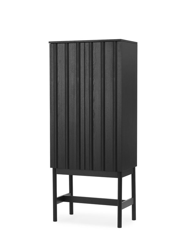 RIB CABINET HIGH | Soft Black
