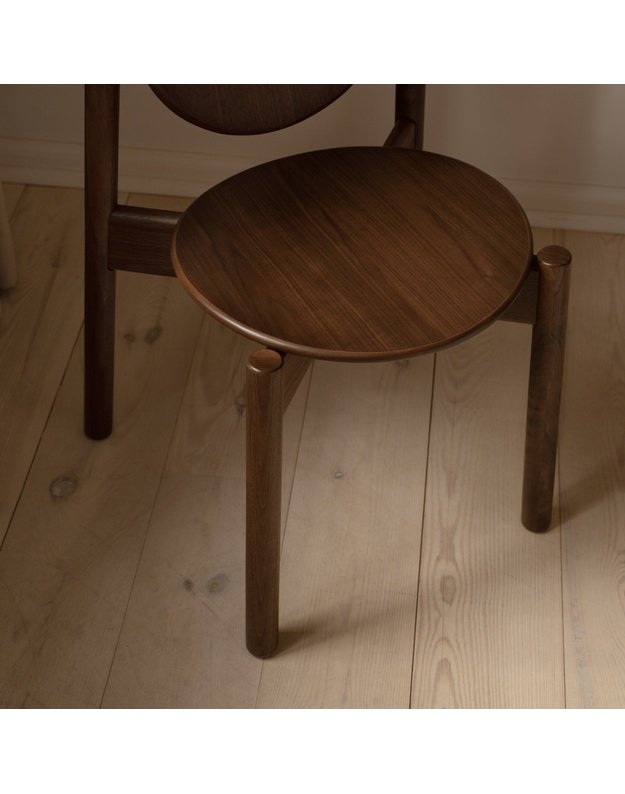 HEIKO DINING CHAIR | Walnut