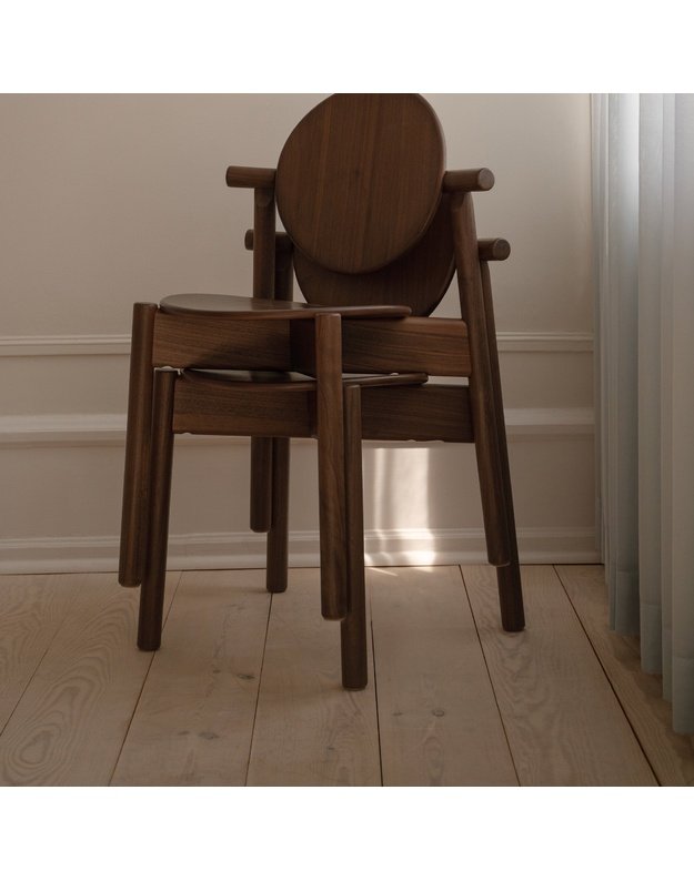 HEIKO DINING CHAIR | Walnut