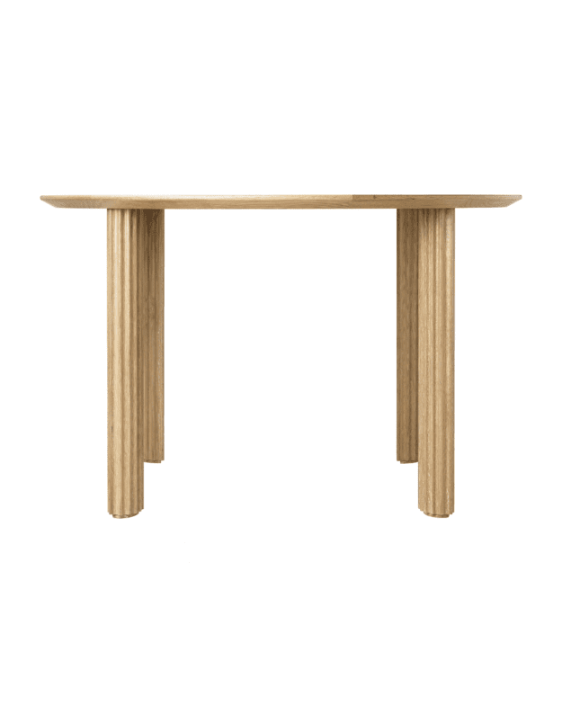 VALGOMOJO STALAS COMFORT CIRCLE | Oak