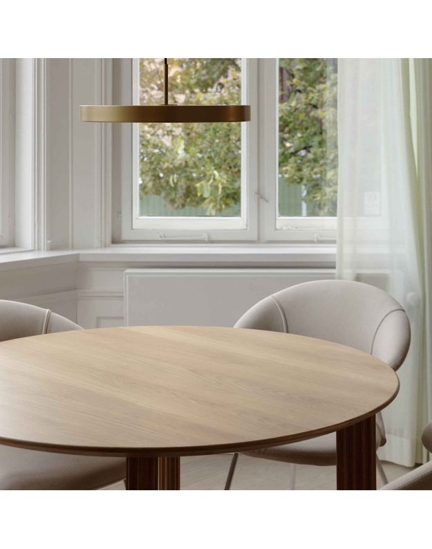 VALGOMOJO STALAS COMFORT CIRCLE | Oak