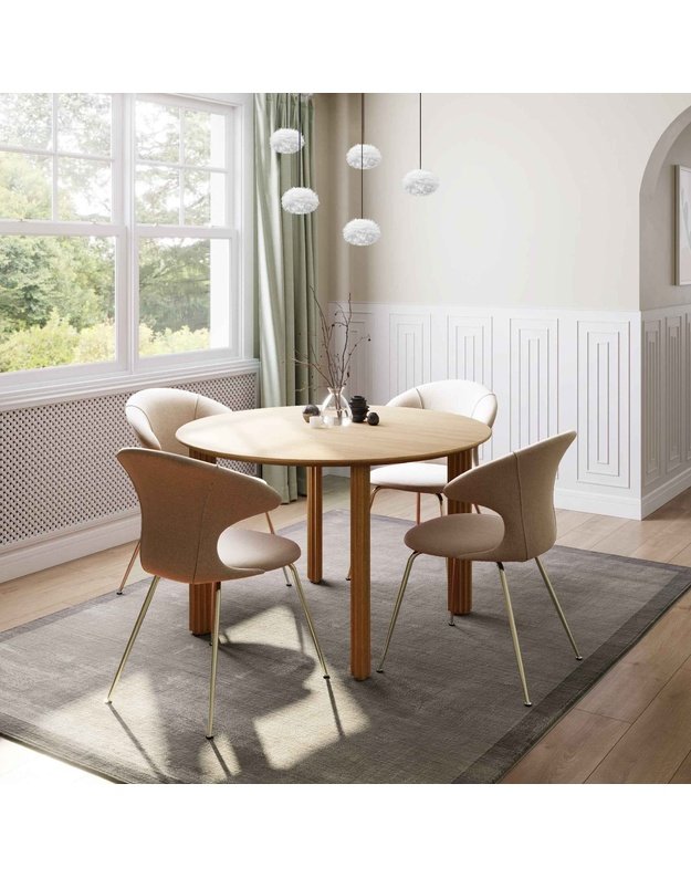VALGOMOJO STALAS COMFORT CIRCLE | Oak
