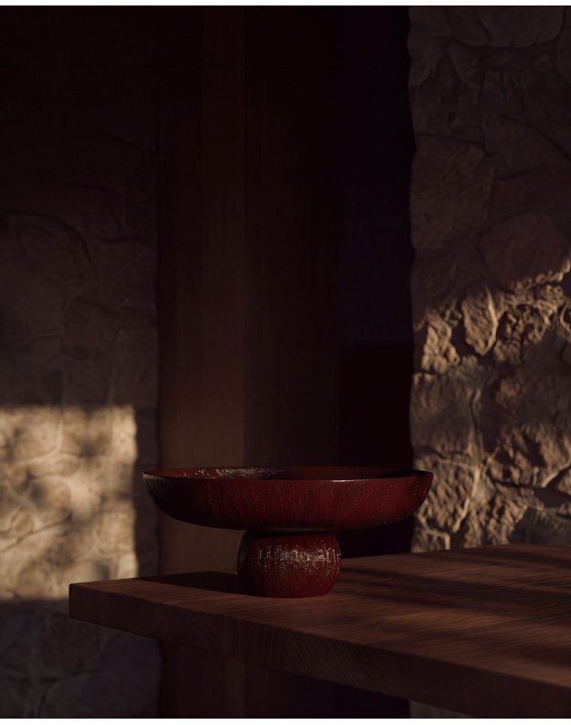 DUBUO BABURU BIG | Carved Ruby