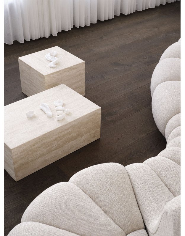 CUBISM COFFEE TABLE small | travertine