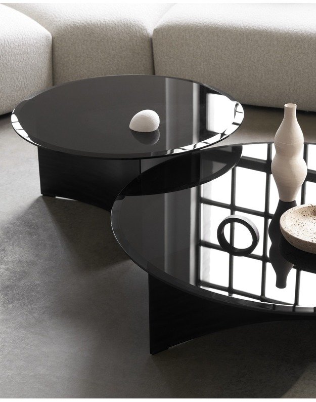 COFFEE TABLE ARC | BLACK +sizes