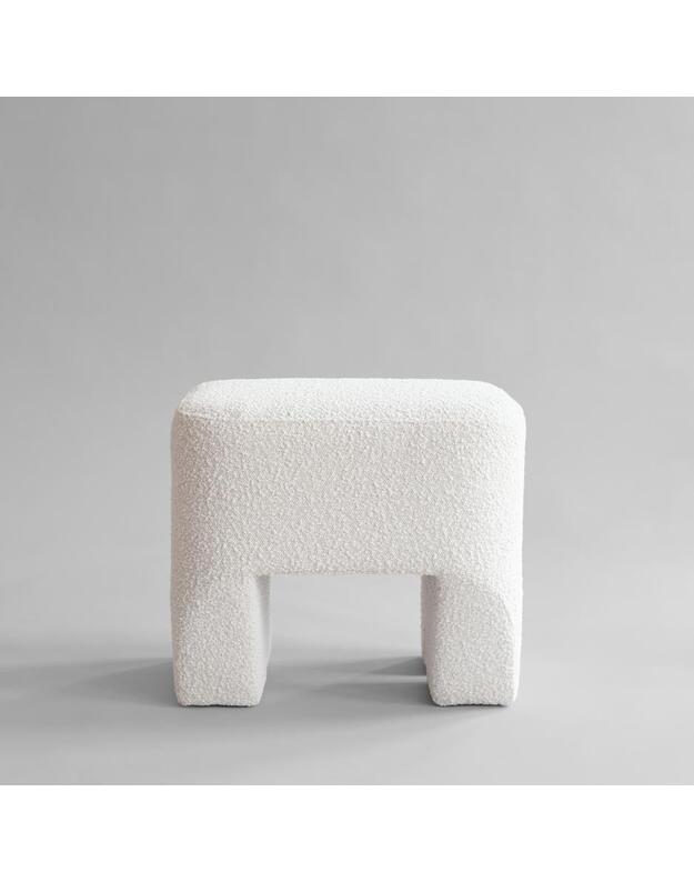 SCULPT STOOL | Off - white