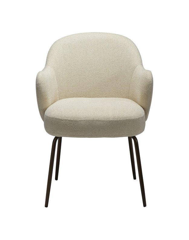 BAE armchair | frosted almond boucle