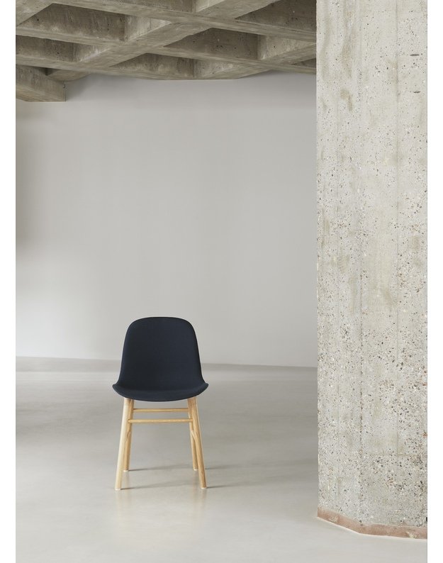 FORM CHAIR WOOD UPHOLSTERY | +colours