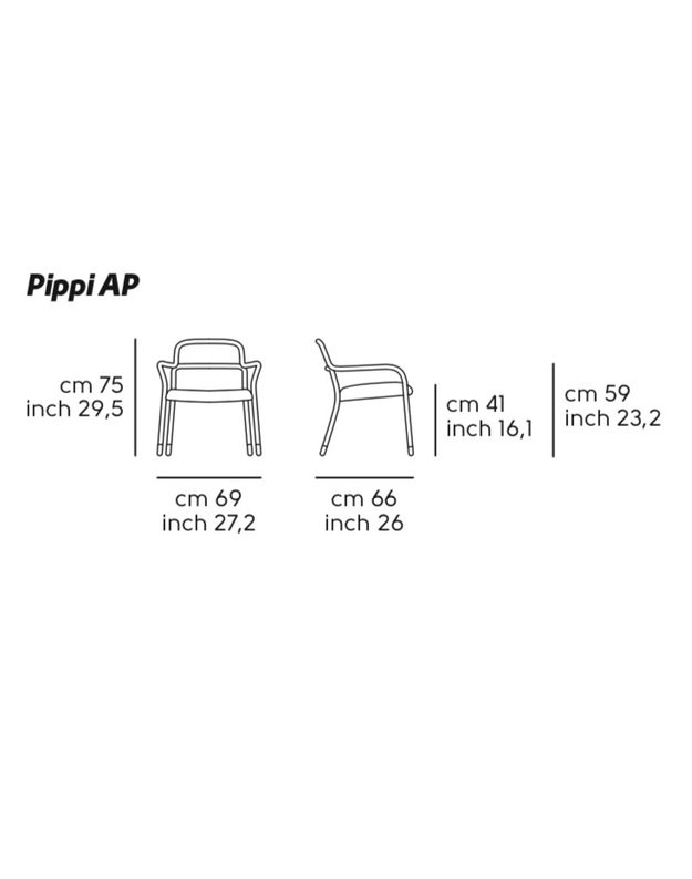 PIPPI WAITING CHAIR | +colours 8