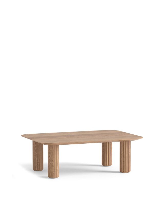 FILAR LOW COFFEE TABLE | Natural oak