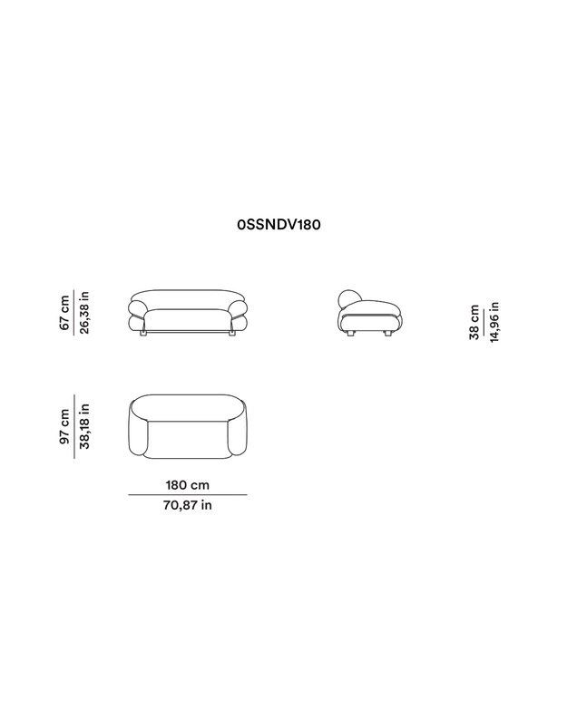SOFA SESANN by Gianfranco Frattini