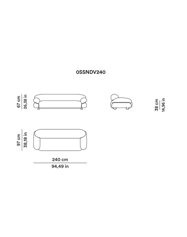 SOFA SESANN by Gianfranco Frattini
