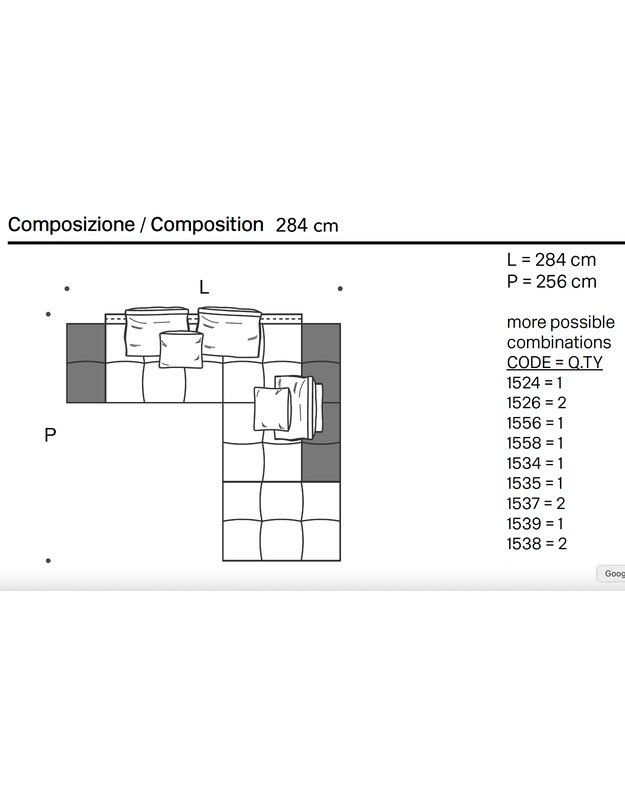 PIXEL SOFA by Sergio Bicego | +sizes 9