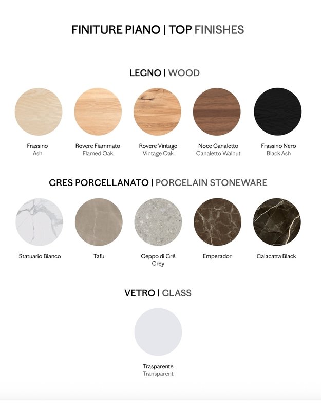 ACCO TABLE | +sizes 8