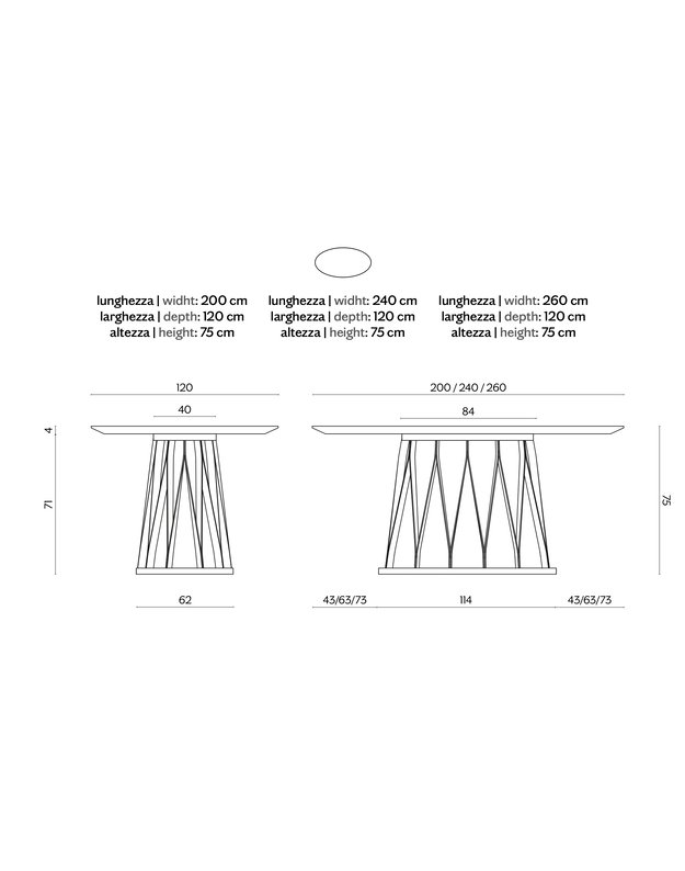 ACCO TABLE | +sizes 11