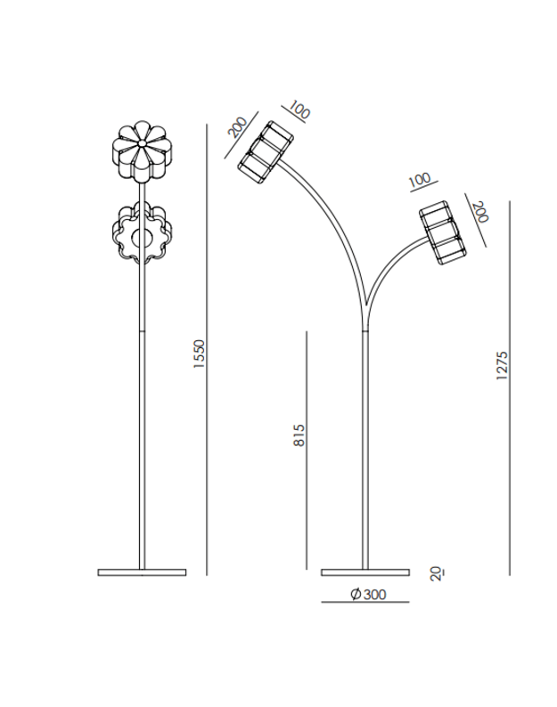 PASTATOMAS ŠVIESTUVAS FLOW | +spalvos 3